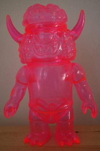 Bangal Price - Clear Pink figure by Le Merde, produced by Gargamel. Front view.