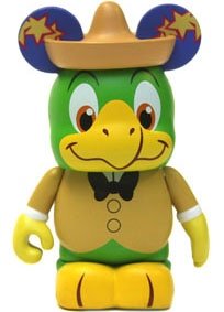 Jose Carioca (The three Caballeros) figure by Casey Jones, produced by Disney. Front view.