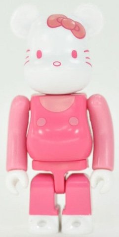 Hello Kitty - Secret Animal Be@rbrick Series 18 figure by Ikuko Shimizu, produced by Medicom Toy. Front view.