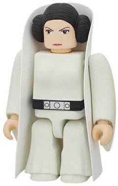 Leia figure by Lucasfilm Ltd., produced by Medicom Toy. Front view.