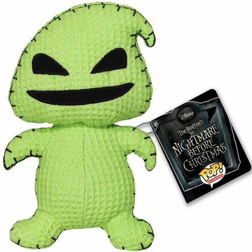 Oogie Boogie figure by Disney, produced by Funko. Front view.