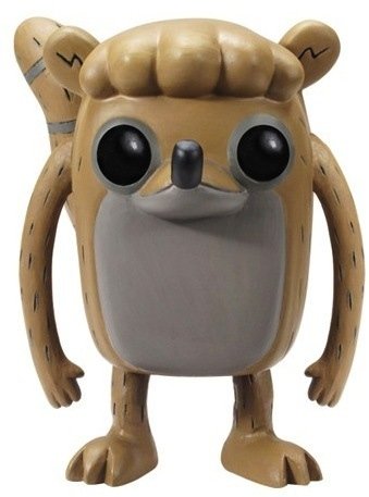POP! Regular Show - Rigby figure, produced by Funko. Front view.