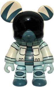 Astro Bear figure, produced by Toy2R. Front view.