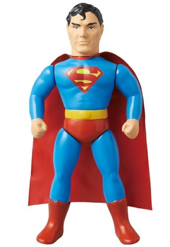 Superman (スーパーマン) - Frenzy Bros. figure by Dc Comics, produced by Medicom Toy. Front view.
