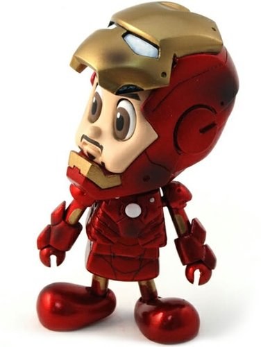 Tony Stark (Mark 3 Ver.) figure by Marvel, produced by Hot Toys. Front view.