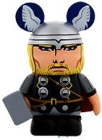 Marvel Thor Beard Variant figure by Thomas Scott, produced by Disney. Front view.