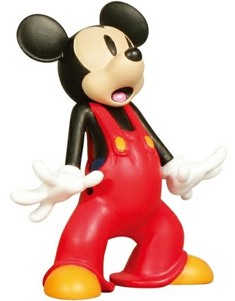 Mickey Mouse - Clock Cleaners figure by Disney, produced by Medicom Toy. Front view.