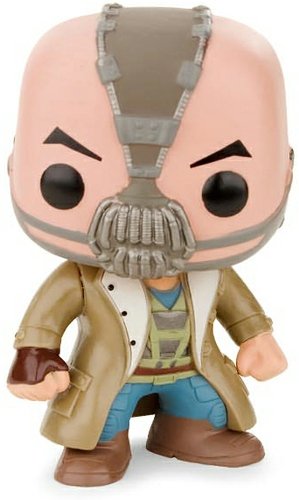 Bane - The Dark Knight Rises figure by Dc Comics, produced by Funko. Front view.