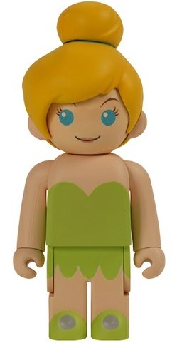 Babekub Tinker Bell figure by Disney, produced by Medicom Toy. Front view.