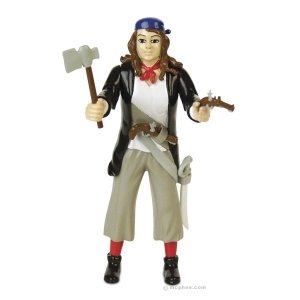 Anne Bonny Pirate figure, produced by Accoutrements. Front view.