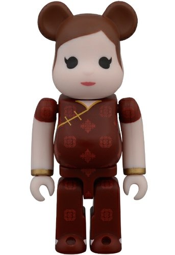 Bride Be@rbrick 100% - China Marriage figure by Medicom Toy, produced by Medicom Toy. Front view.