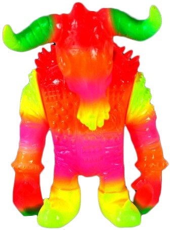 NoFuture - Fluorescent figure by Kenth Toy Works, produced by Kenth Toy Works. Front view.