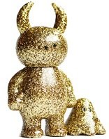 Uamou & Boo - Dazed (Gold Lamé) figure by Ayako Takagi. Front view.