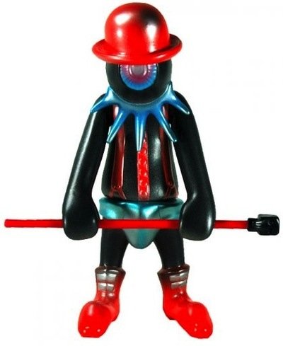 Nadsat Boy - Black Vinyl figure by Kenth Toy Works, produced by Kenth Toy Works. Front view.