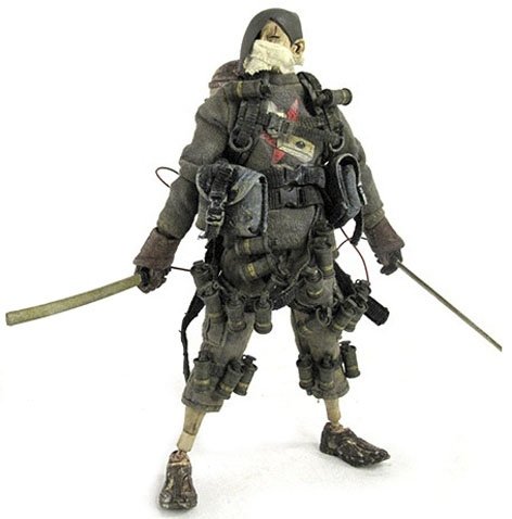 Tomorrow King Slicer Baka - Bambaland Exclusive figure by Ashley Wood, produced by Threea. Front view.