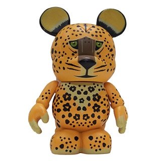 Leopard figure by Dan Howard , produced by Disney. Front view.