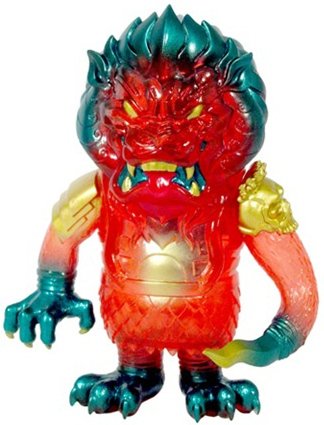 Mongolion figure by LAmour Supreme, produced by Super7. Front view.
