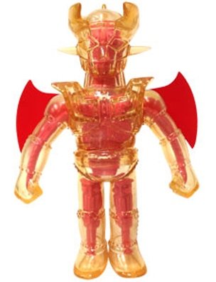 Machine in Tanned Mazinger Z figure by Secret Base, produced by Secret Base. Front view.