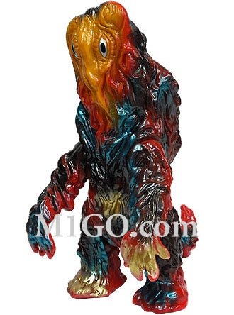 Hedorah - M1 issue original color figure by Yuji Nishimura, produced by M1Go. Front view.