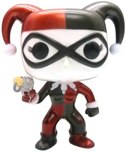 Harley Quinn POP! - Conquest Comics Exclusive figure by Dc Comics, produced by Funko. Front view.