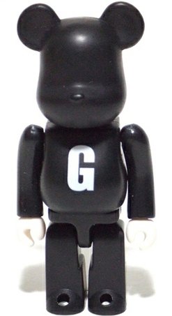 Goodenough (G) - Secret Basic Be@rbrick Series 5 figure, produced by Medicom Toy. Front view.
