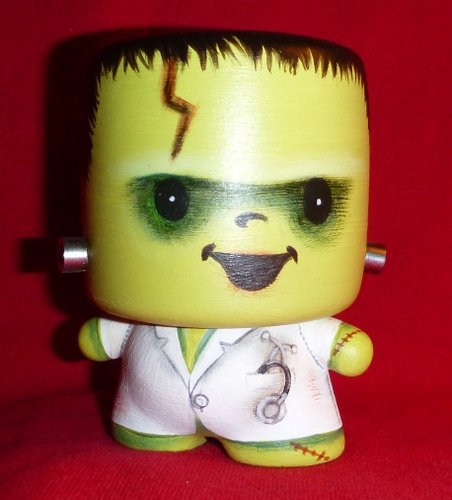 FrankenMarshall figure by 64 Colors. Front view.