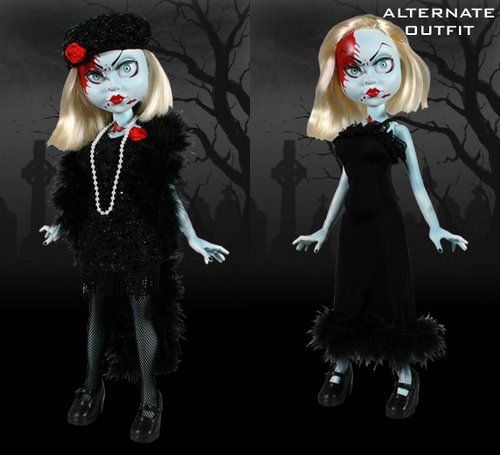 Living Dead Doll - Fashion Victims - Hollywood figure by Ed Long & Damien Glonek, produced by Mezco Toyz. Front view.