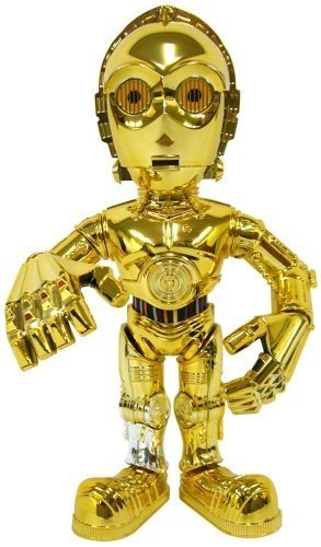 C-3PO Super-Deformed - VCD Special No.90 figure by H8Graphix, produced by Medicom Toy. Front view.