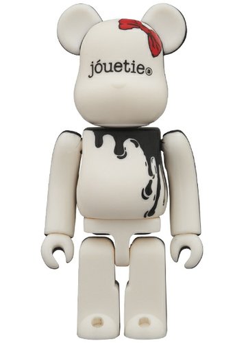 jóuetie Be@rbrick 100% figure, produced by Medicom Toy. Front view.