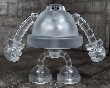 Stealth Gobon MK II figure, produced by Onell Design. Front view.