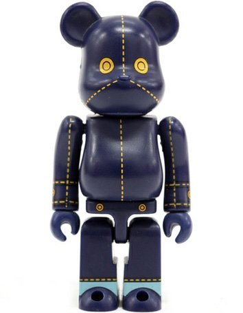 Pattern Be@rbrick Series 5 figure, produced by Medicom Toy. Front view.