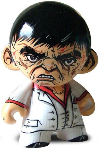 ScarFace figure by Gangtoyz. Front view.