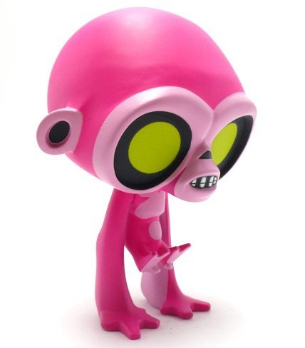 Chaos Monkey - Kidrobot Version figure by Bunka, produced by Artoyz Originals. Front view.