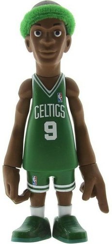 Rajon Rondo - Road Jersey figure by Coolrain, produced by Mindstyle. Front view.