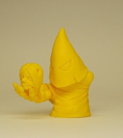 All Cover - Yellow figure by Junnosuke Abe, produced by Restore. Front view.