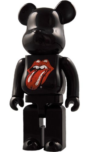 Rolling Stones Be@rbrick 1000% figure by Rolling Stones, produced by Medicom Toy. Front view.