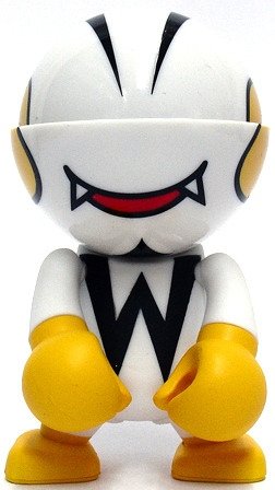 Mr. White figure by Devilrobots, produced by Play Imaginative. Front view.
