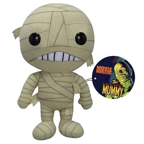 The Mummy 7 Plush figure, produced by Funko. Front view.
