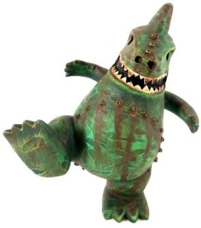Vintage T-Con figure by Drilone. Front view.