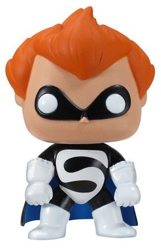 Syndrome  figure by Disney, produced by Funko. Front view.