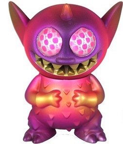Acid Trip with Sprinkles - Designer Con 2011 figure by Nebulon5. Front view.