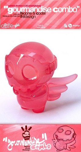 Combo gourmandise figure by Higone And Codel. Front view.