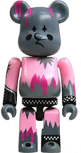 Jun Watanabe Be@rbrick 100% figure by Jun Watanabe, produced by Medicom Toy. Front view.