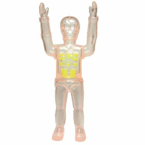 Dokuroman - Clear Pink figure by Gargamel, produced by Gargamel. Front view.