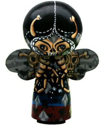 Anti-Fairy figure by Hugh Rose. Front view.