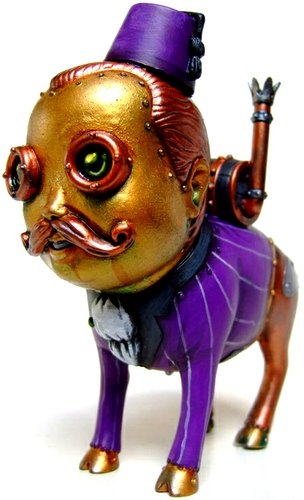 The Hideous Pig Boy - Witness the Unruly Hog Beast! Wonder at his attempt at social niceties! figure by Doktor A. Front view.