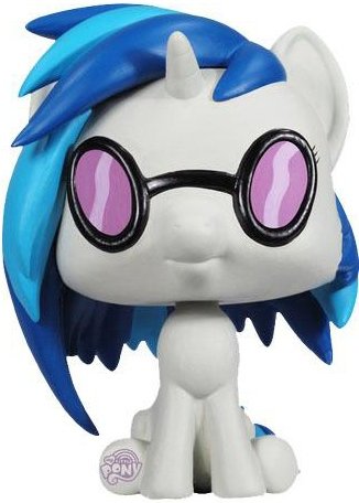 My Little Pony - DJ Pon-3 POP! figure, produced by Funko. Front view.