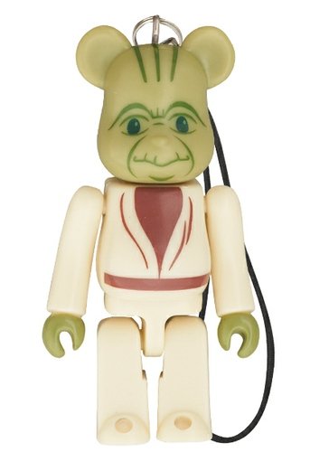 Yoda Be@rbrick 70%  figure by Lucasfilm Ltd., produced by Medicom Toy. Front view.