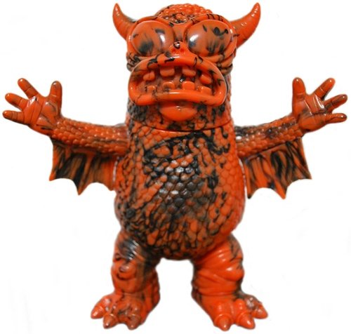 Greasebat - Rampage figure by Jeff Lamm, produced by Monster Worship. Front view.