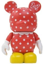 Minnie Dress figure by Lisa Badeen, produced by Disney. Front view.